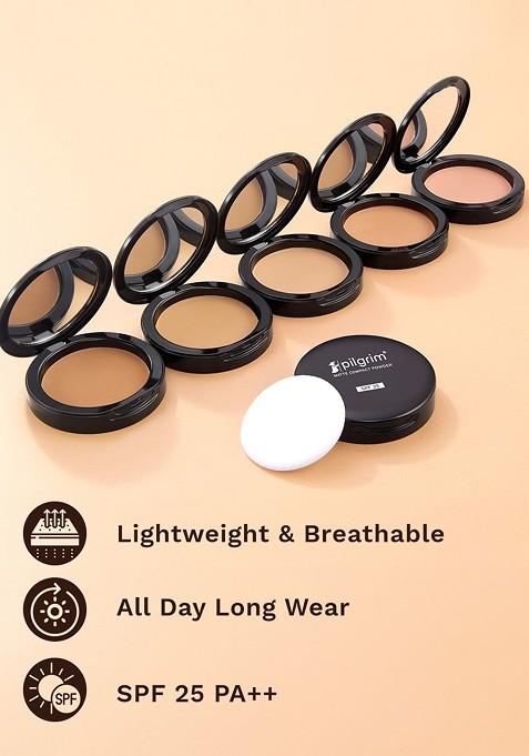 Pilgrim Matte Magic Compact Powder 7 G Honey 15