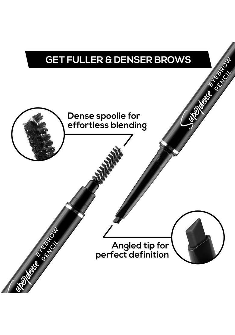 Renee Superdense Eyebrow Pencil 0 4G Black - Indya