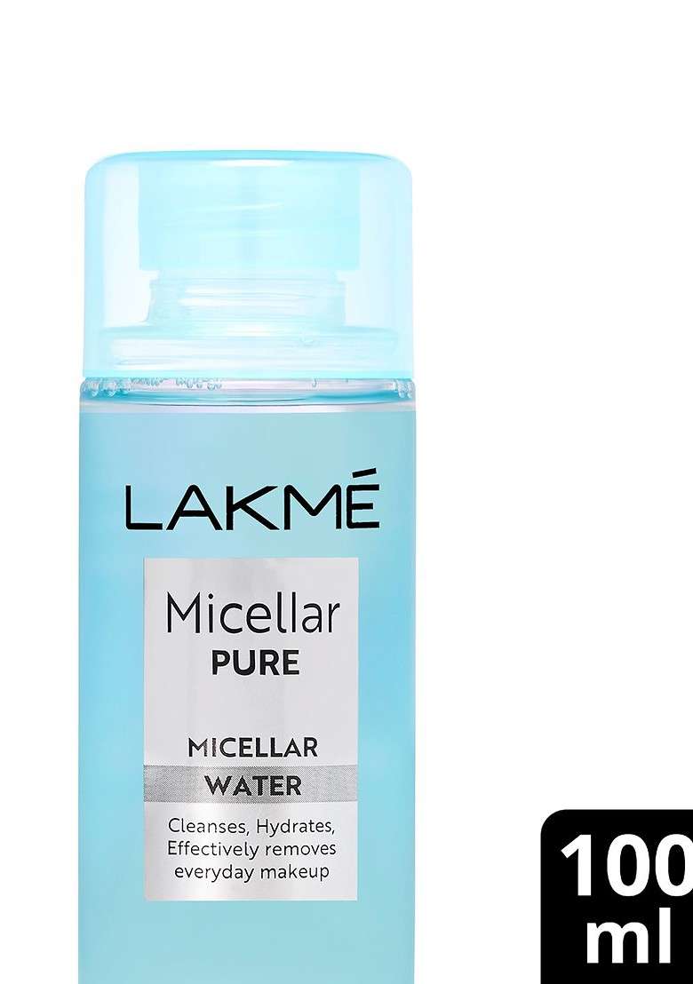 Lakme Pure Micellar Water Makeup Remover 100 Ml - Indya