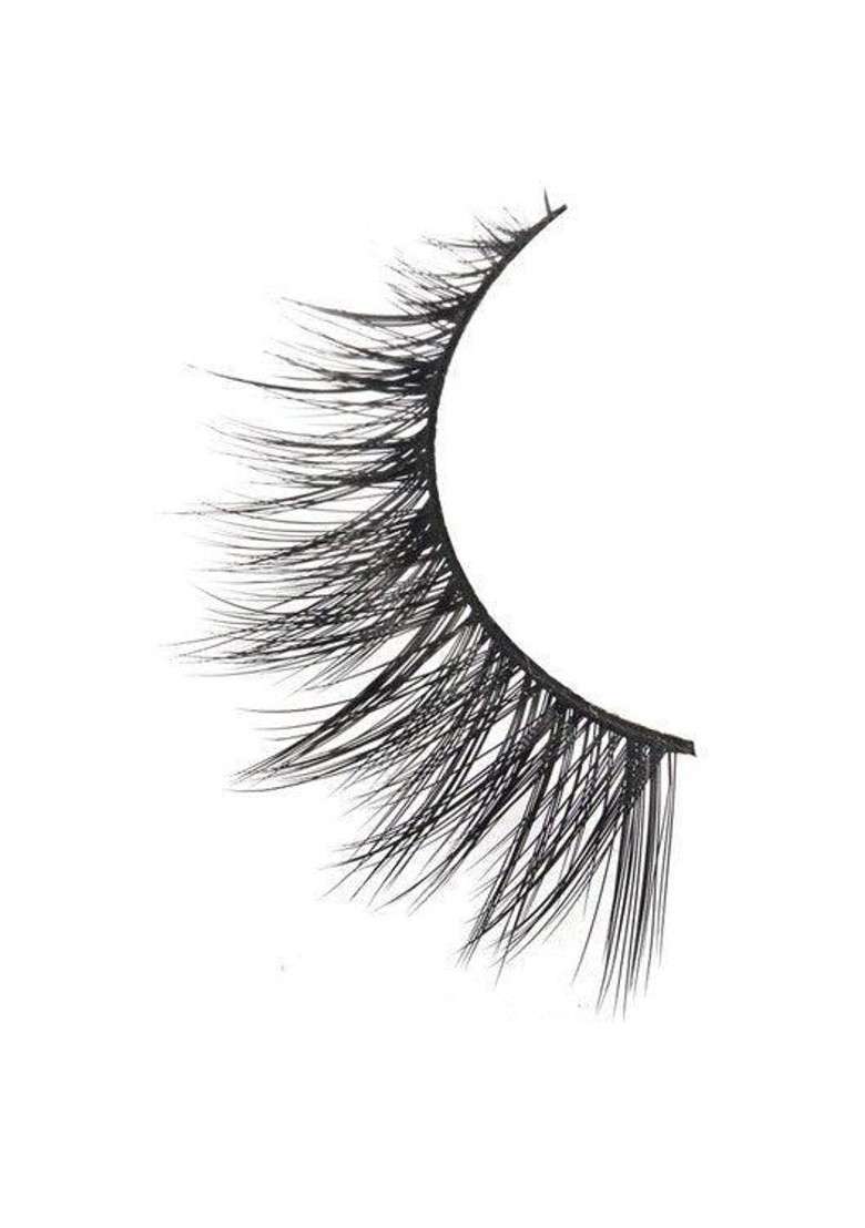 Renee Ash The Fiery One Reusable Handcrafted False Eyelashes Black - Indya