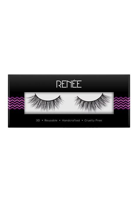 Renee Ash The Fiery One Reusable Handcrafted False Eyelashes Black