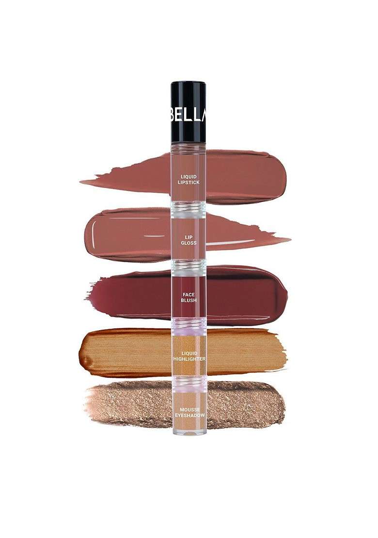 Bella Vita Organic High Five 5 In 1 Face Glam Makeup Stack 4 3 Ml Fresh - Indya