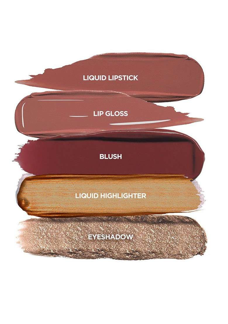 Bella Vita Organic High Five 5 In 1 Face Glam Makeup Stack 4 3 Ml Fresh - Indya