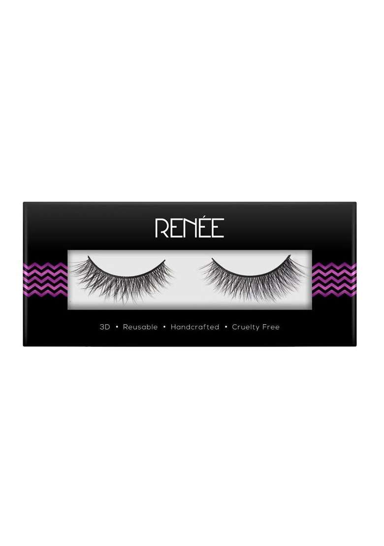 Renee Sasha The Blink Reusable Handcrafted False Eyelashes Black - Indya