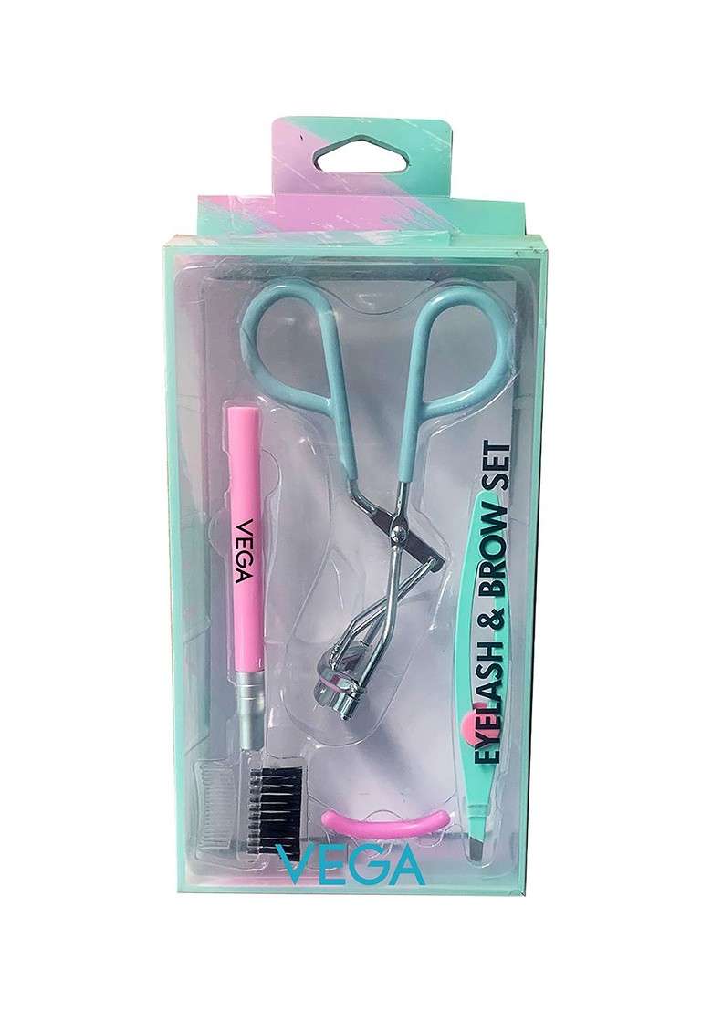 Vega 3 Pcs Eyelash Brow Tools Set Ebs 01 - Indya