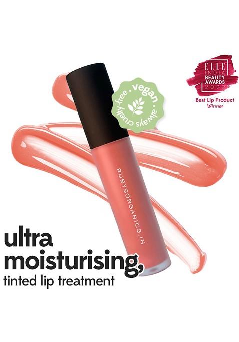 Ruby'S Organics Hydrating Nourishing Lip Oil Gloss With Almond 6 5Ml Pumpkin Spice