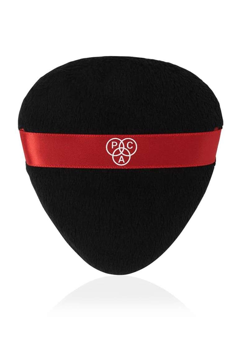 Pac Power Puff For Makeup Remover Toner Contour Powder Black - Indya