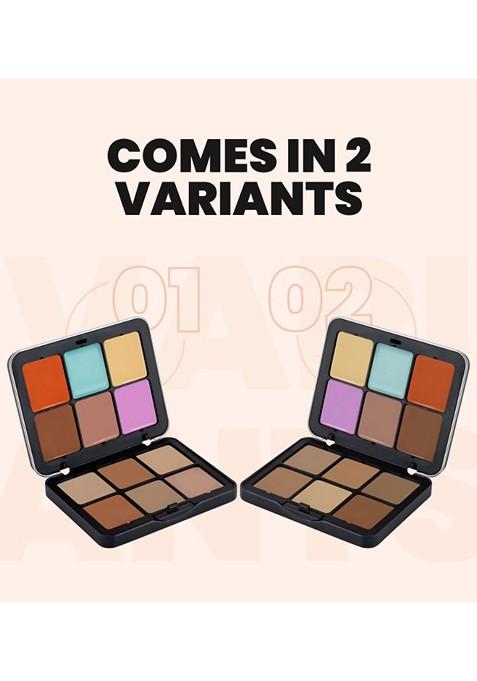 Mars Cover Rangers Concealer Color Corrector Contour Palette 24Gm 02