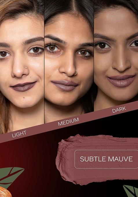 Faces Canada Weightless Matte Finish Hydrating Lipstick With Almond Oil Subtle Mauve 10