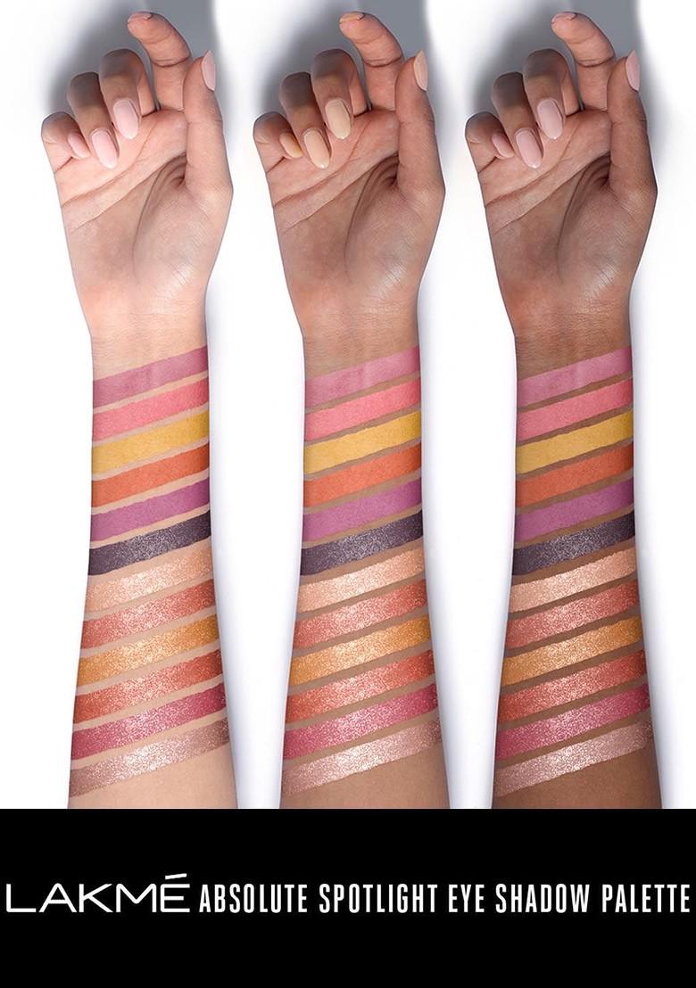 Lakme Glitterati Chroma Chic Eye Shadow Palette For Rich Color Payoff 12G Sundowner