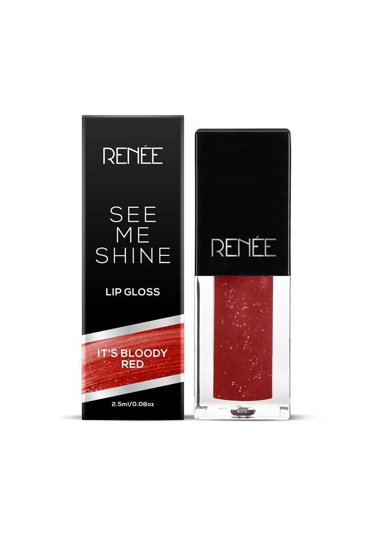 Renee See Me Shine Lip Gloss Its Bloody Red 2 5Ml