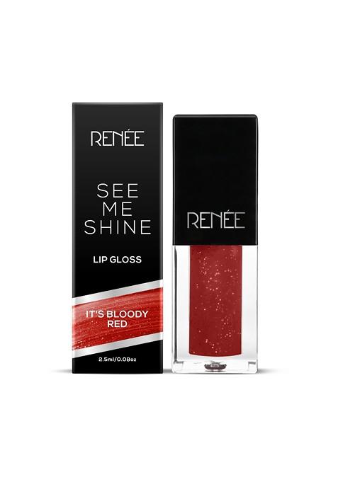 Renee See Me Shine Lip Gloss Its Bloody Red 2 5Ml