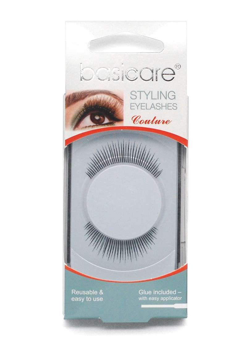 Basicare Styling Eyelashes With Glue And Easy Applicator - Indya