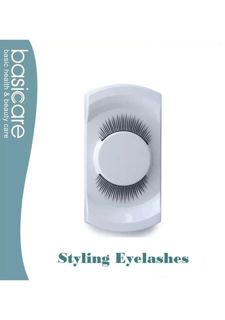 Basicare Styling Eyelashes With Glue And Easy Applicator - Indya