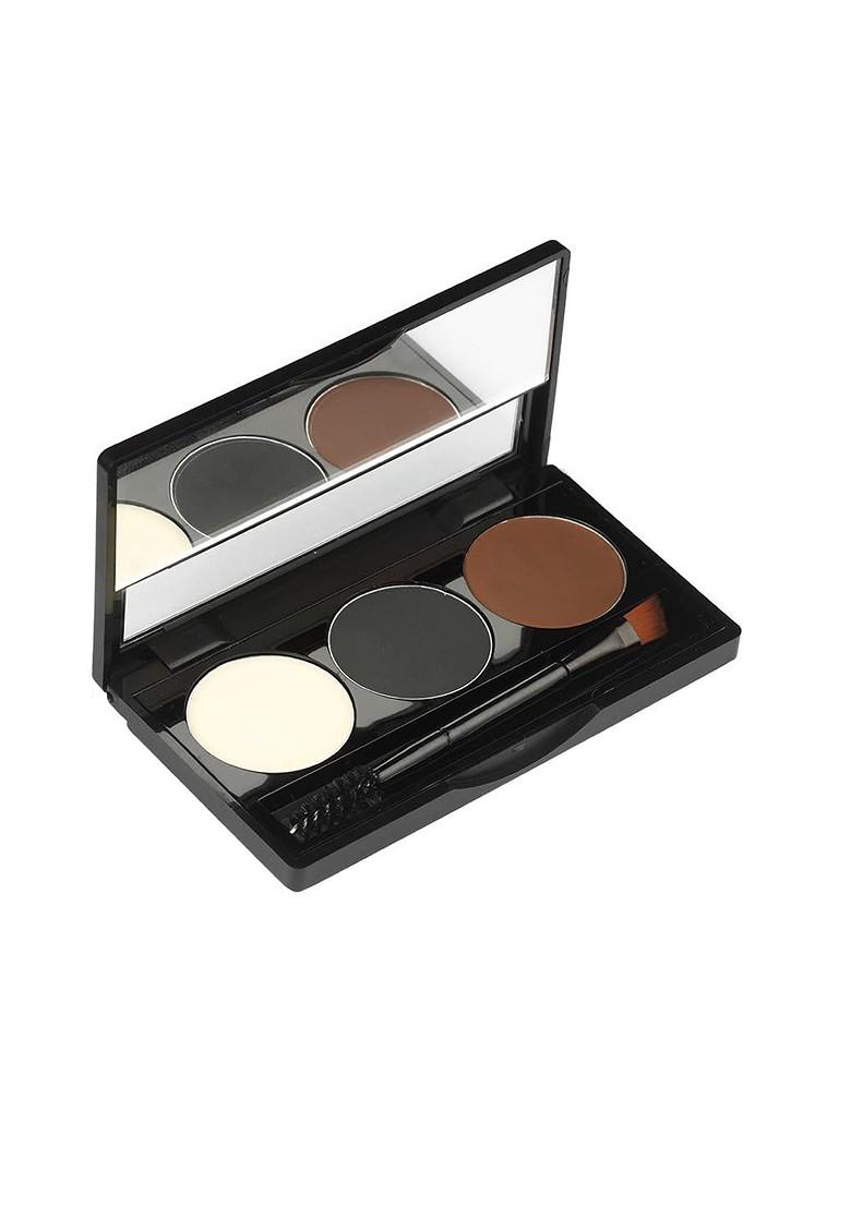 Coloressence Get Set Brow Palette 4 8 G Black Brown Highlighter