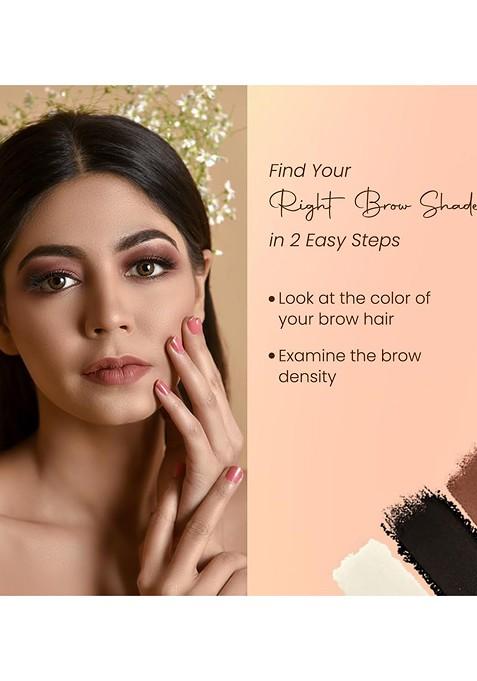 Coloressence Get Set Brow Palette 4 8 G Black Brown Highlighter