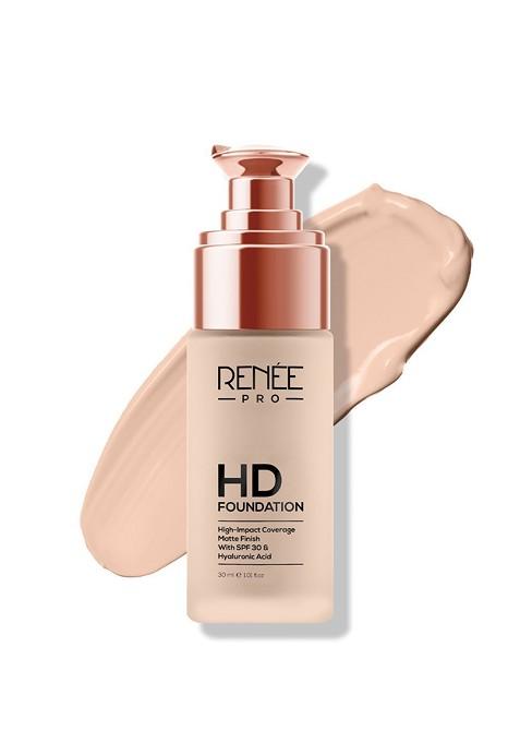 Renee Pro Hd Foundation With Vitamin E 30Ml Sandal