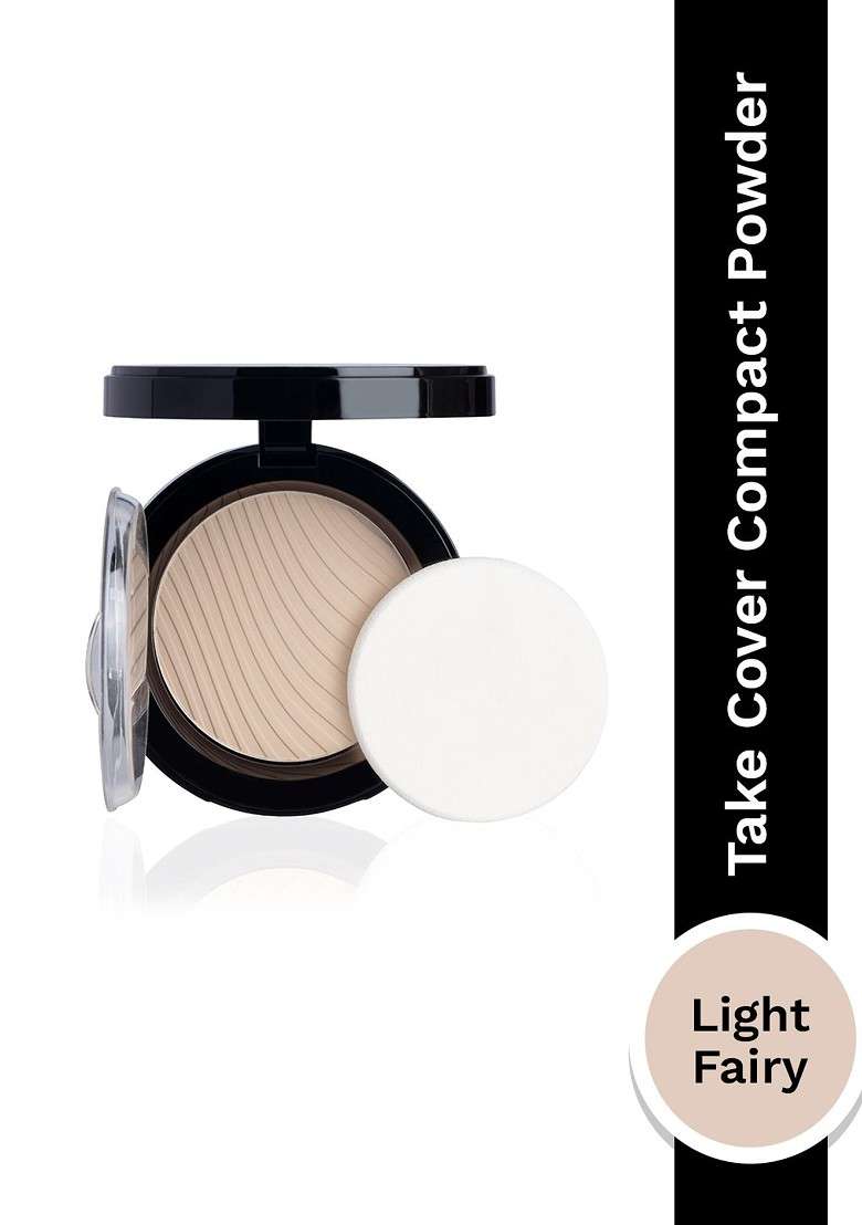 Pac Silky Pay Off Take Cover Compact Powder 7 85 G Light Fairy 01 - Indya
