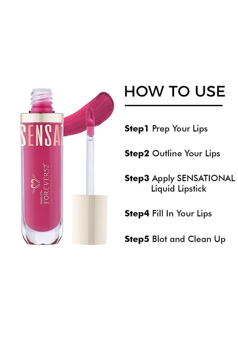 Daily Life Forever52 Sensational Long Lasting Liquid Lipstick 6Ml Blush Nude 003