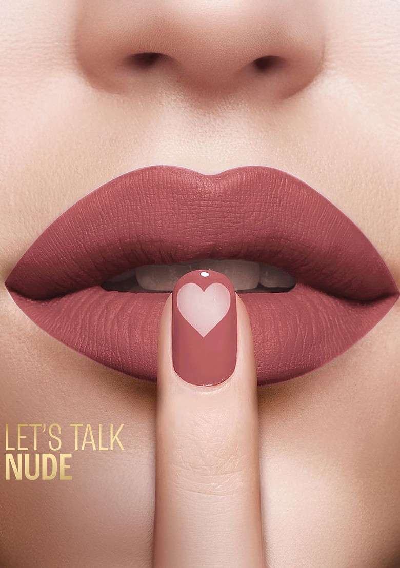 Lakme Xtraordin Airy Lip Mousse Mini With Velvet Matte Finish 1 8G Lets Talk Nude - Indya