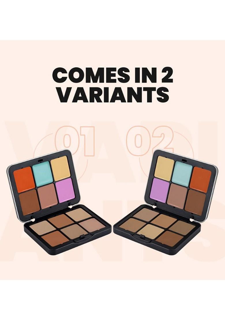 Mars Cover Rangers Concealer And Color Corrector Contour Palette 24Gm 01