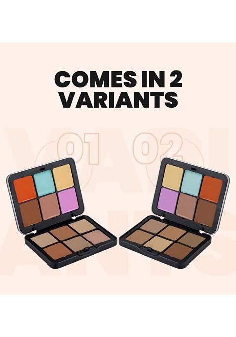 Mars Cover Rangers Concealer And Color Corrector Contour Palette 24Gm 01