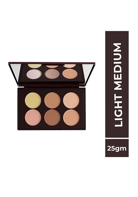 Colorbar 24Hrs Wear Concealer Palette 9 G Light Medium
