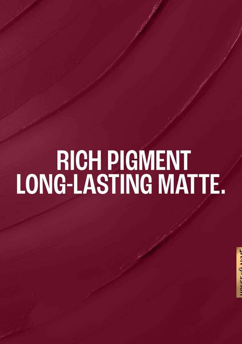 Lakme Cushion Matte Lipstick With French Rose Oil Plum Obsession Cm2 - Indya