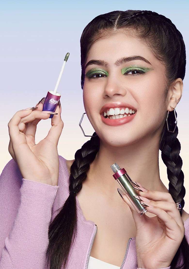Sugar Play High Key Chrome Duochrome Green Eyeshadow Topper 4 2Ml Straight Fire 01 - Indya