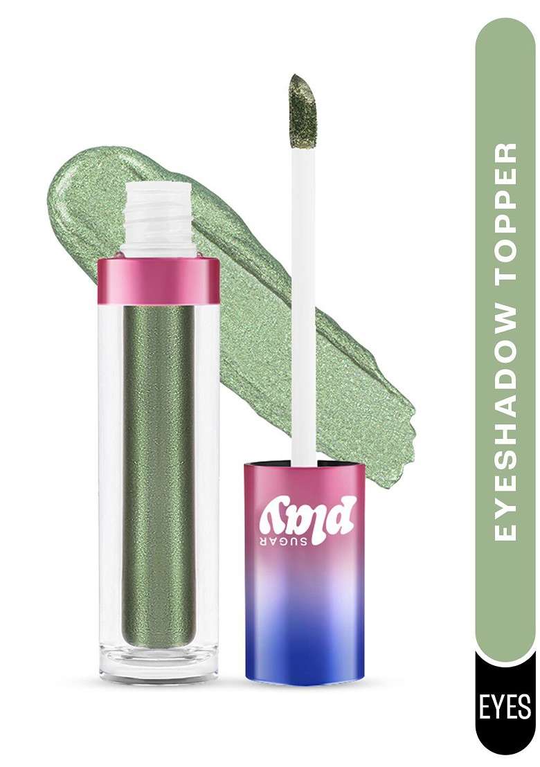 Sugar Play High Key Chrome Duochrome Green Eyeshadow Topper 4 2Ml Straight Fire 01 - Indya