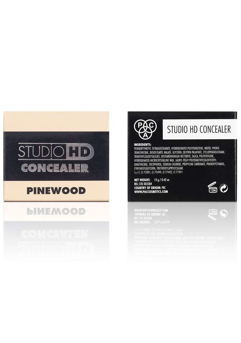 Pac Long Wearing Studio Hd Concealer 12 G Pinewood - Indya