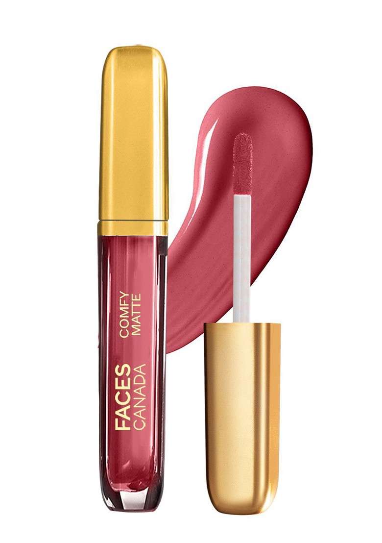 Faces Canada Comfy Matte Liquid Lipstick 10Hr Stay No Dryness 3 8 Ml - Indya