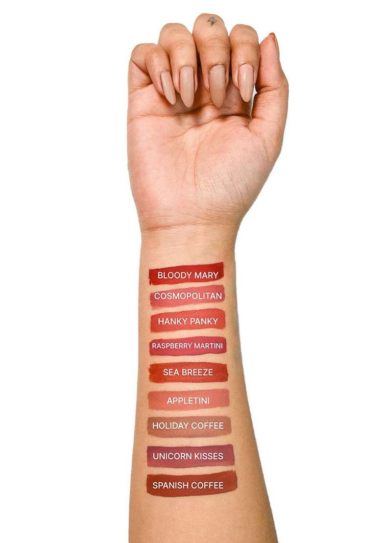 Love Earth Liquid Mousse Matte Long Lasting Lipstick 6Ml Cosmopolitan 121 - Indya