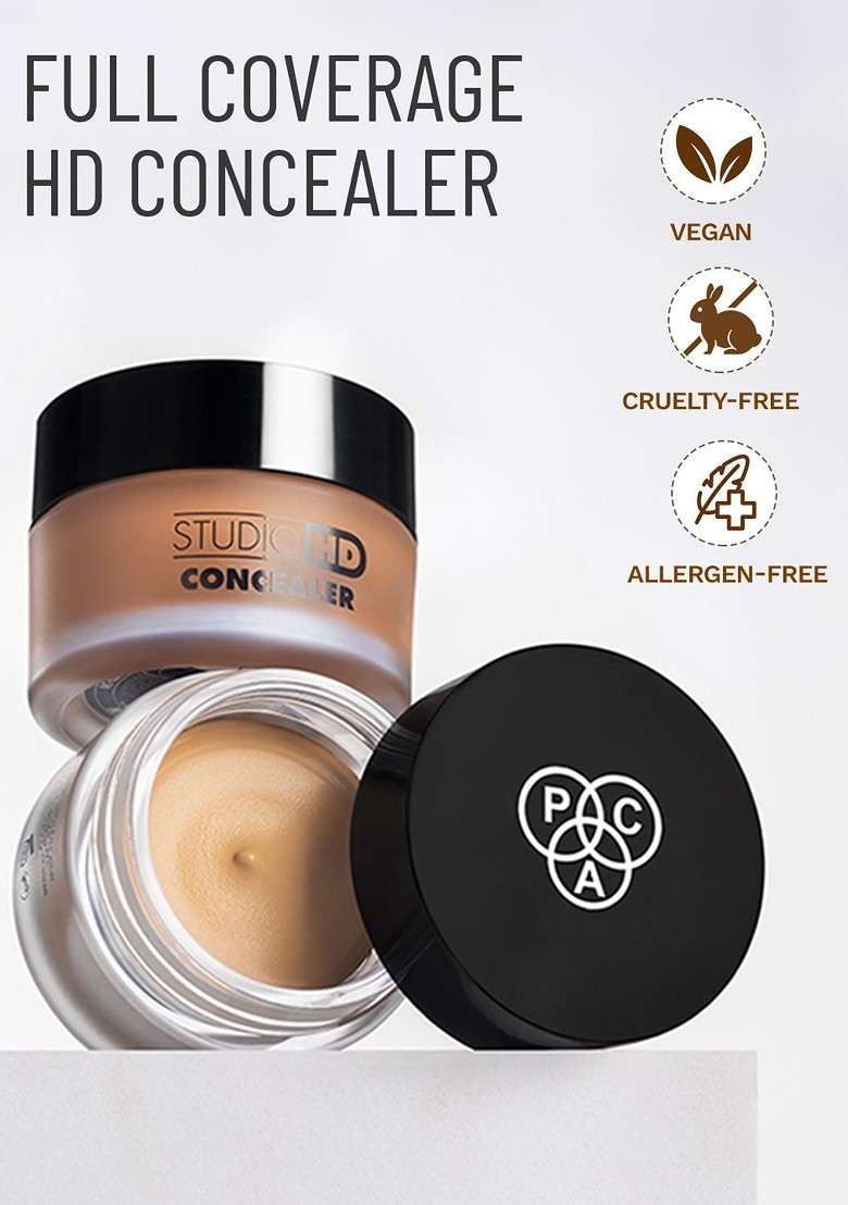 Pac Studio Hd Concealer 12 G Light Almond - Indya