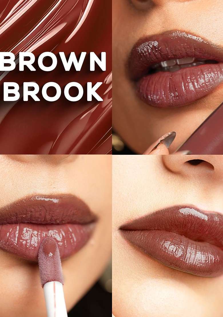 Renee H2O Hydrating Liquid Lipstick 4 Ml Brownbrook - Indya