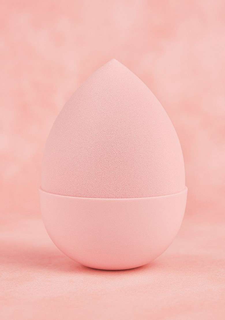 Basicare Set Of 2 Beauty Blender With Makeup Brush - Indya