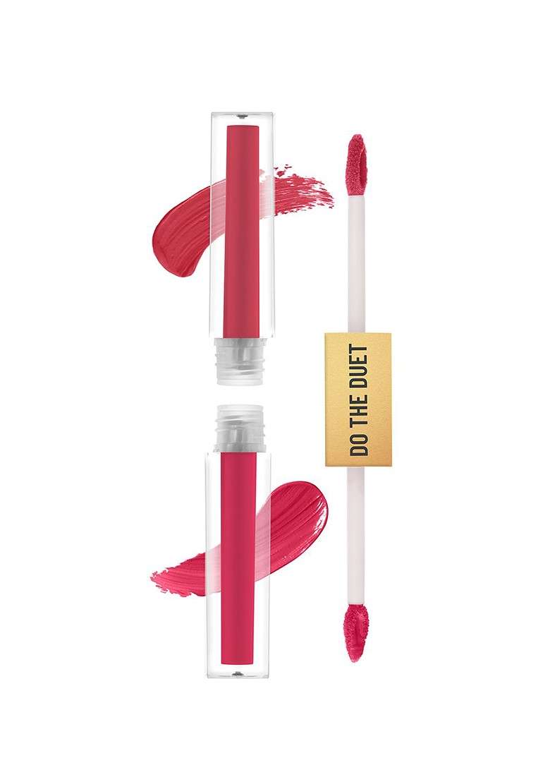 Swiss Beauty Select Do The Duet Lipstick With Vitamin E Jojoba Oil 3Ml Imperial Red 6 - Indya