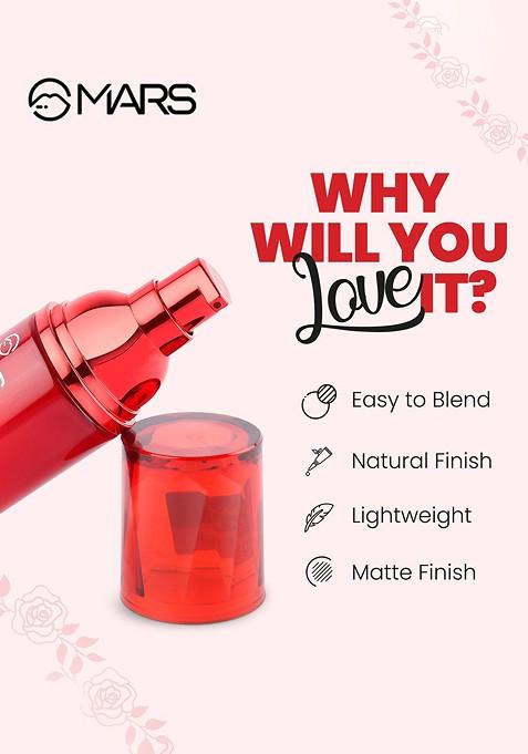Mars Set Of Matte Mousse Foundation Beige 60 Ml Pore Cure Primer 30