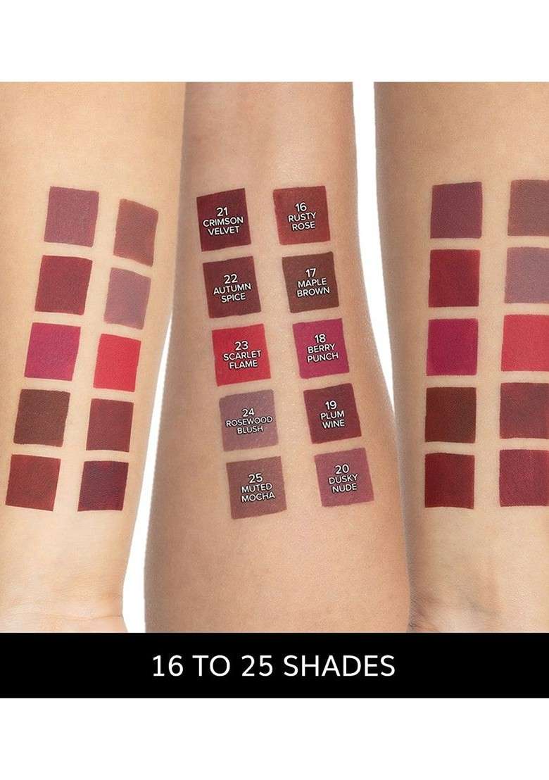 Daily Life Forever52 Sensational Lip Lightweight Liquid Lipstick 6 Ml Autumn Spice 22 - Indya