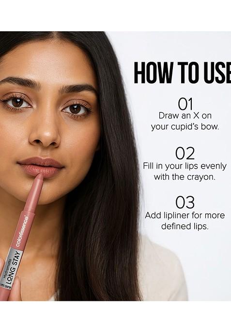 Coloressence Hydramatte Intense Pigment Long Stay Comfort Lippie Crayon Blaze