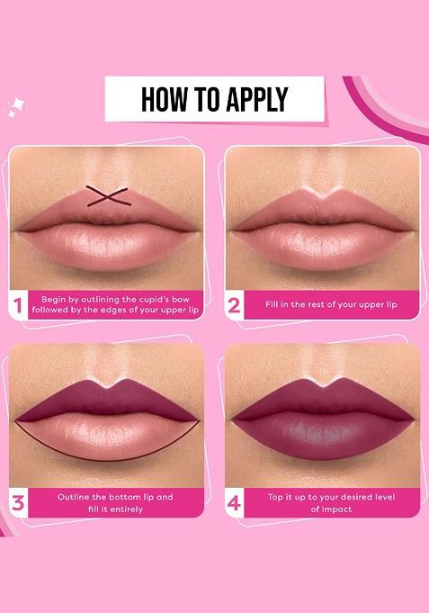 Sugar Pop Hydrating Satin Matte Lipstick Infused With Vitamin E Shea Butter Lilac 11