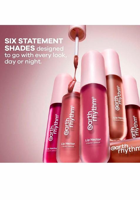 Earth Rhythm Lip Nectar Weightless Never Drying Matte Liquid Lipstick 5Ml Cocoa