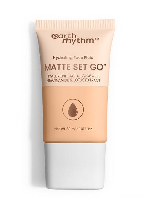 Earth Rhythm Matte Set Go Hydrating Face Fluid Spf 30 Foundation 30Ml Cult Caramel