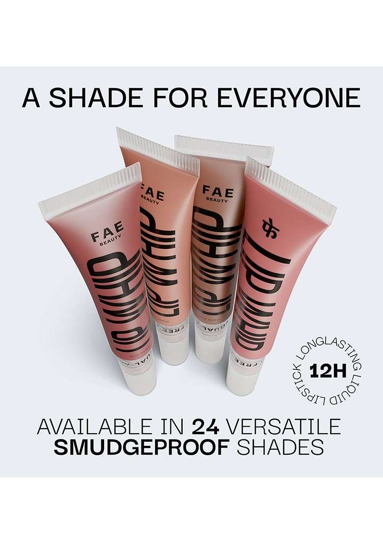 Fae Beauty Lip Whip 12H Matte Liquid Lipstick 10 Ml Revenge - Indya