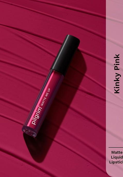 Pilgrim Matte Me Up Long Lasting Liquid Lipstick 9G Kinky Pink 11