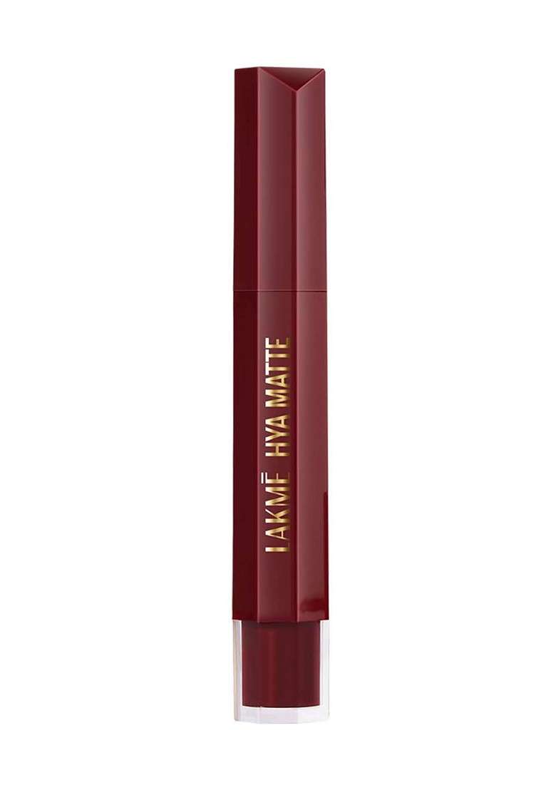 Lakme 9To5 Hya Matte Liquid Lipstick With Vitamin E 5 3Ml Afterhours Wine H10 - Indya