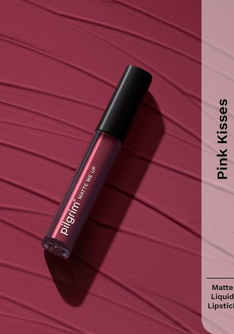 Pilgrim Matte Me Up Long Lasting Liquid Lipstick 9G Pink Kisses 07