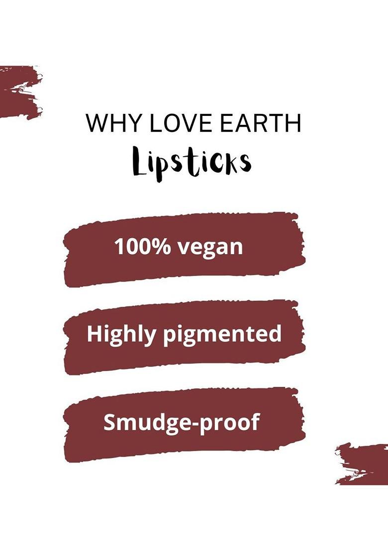 Love Earth Lightweight Matte Liquid Mousse Lipstick 6Ml Irish Coffee