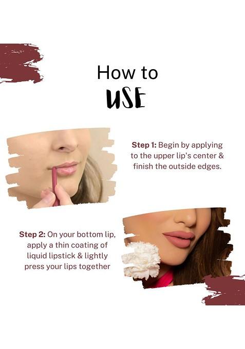 Love Earth Lightweight Matte Liquid Mousse Lipstick 6Ml Irish Coffee