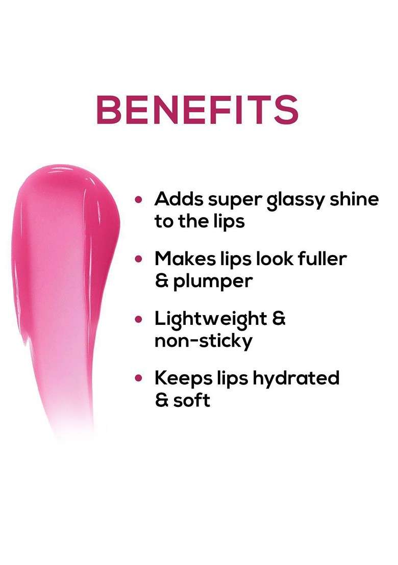 Renee Hot Lips Pink Lip Gloss 4 5Ml - Indya